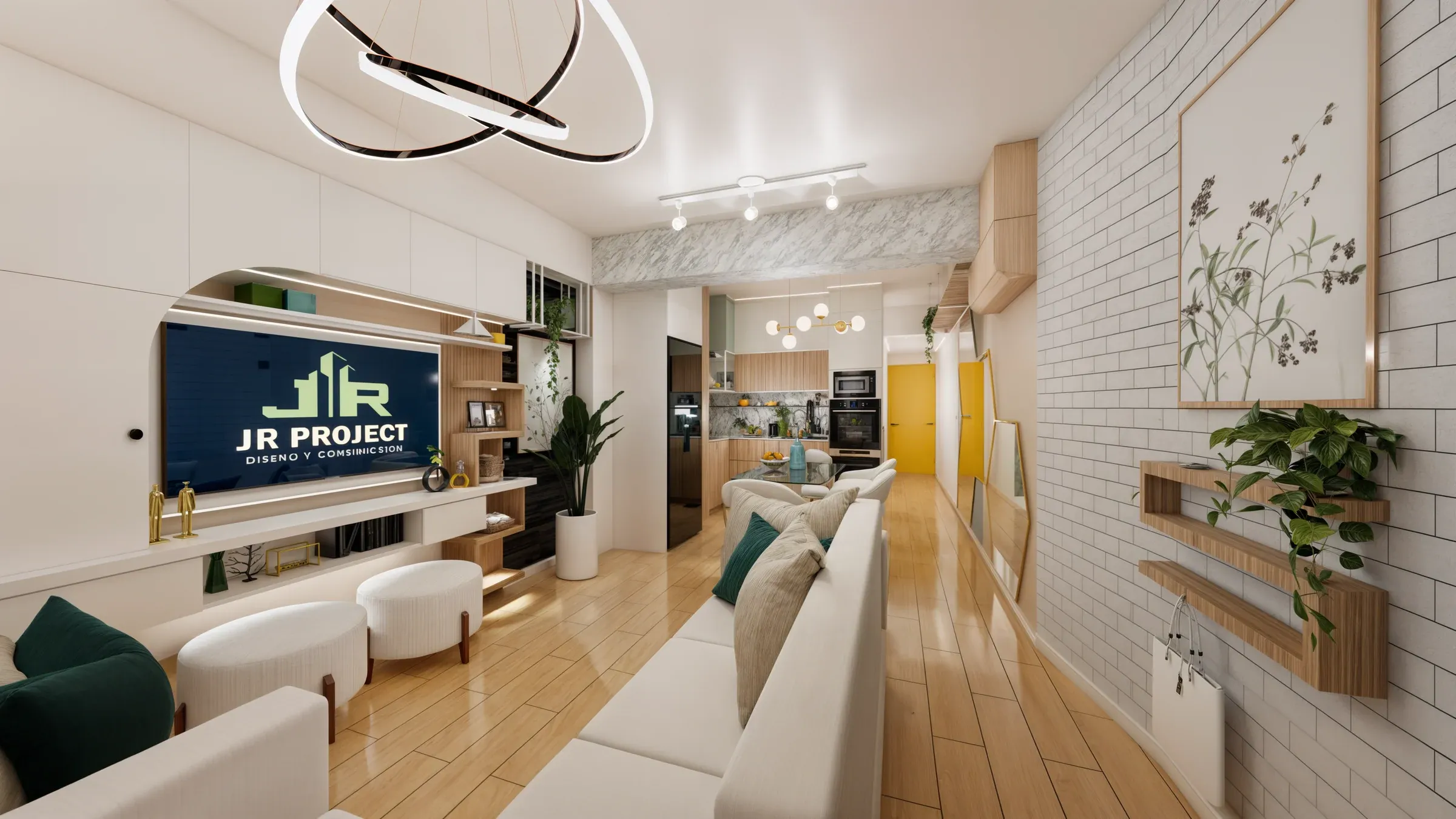 Multifamiliar Los Olivos · Vista 57. Departamentos por nivel · Visualización 3D