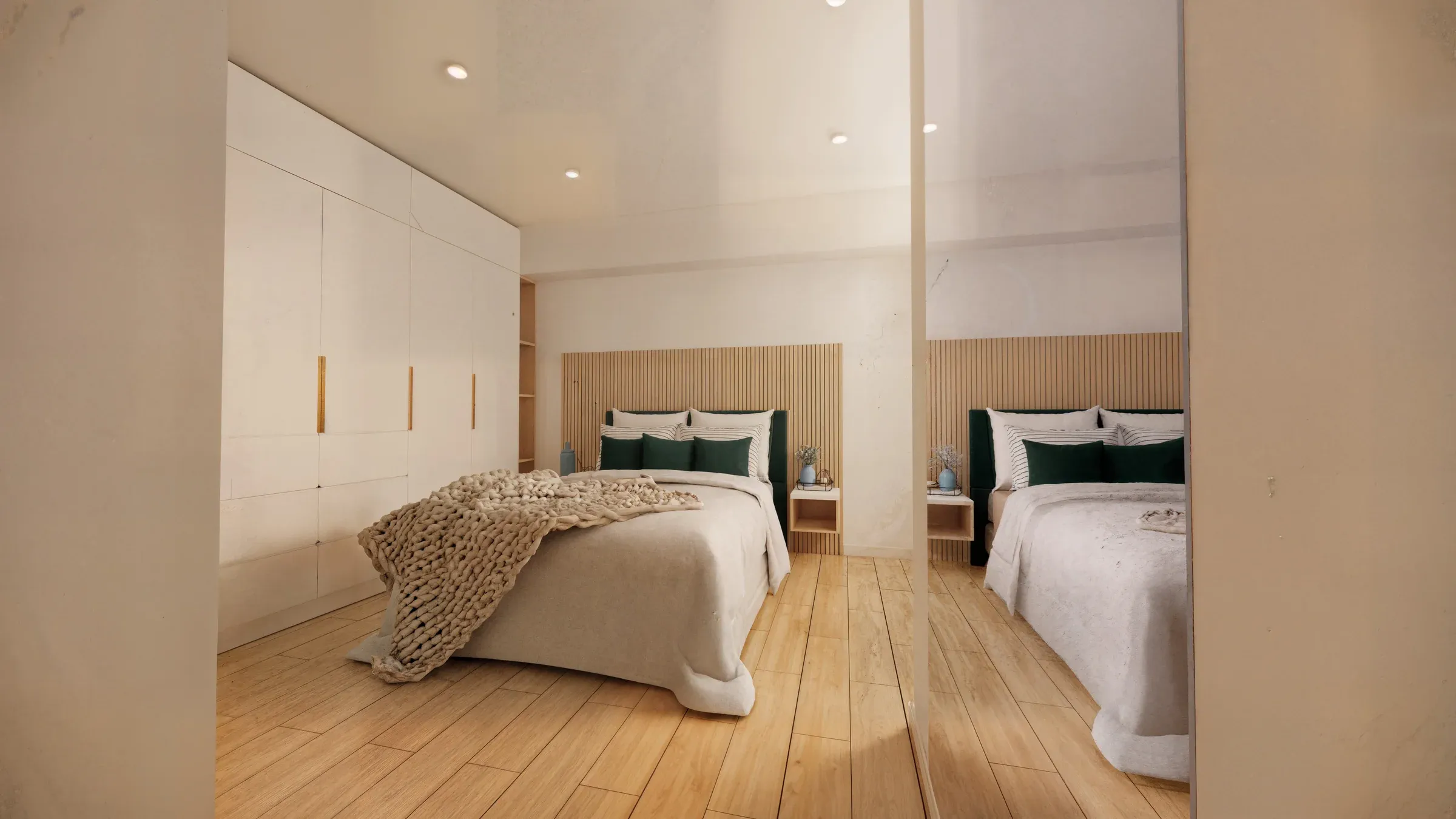 Multifamiliar Los Olivos · Vista 106. Departamentos por nivel · Visualización 3D