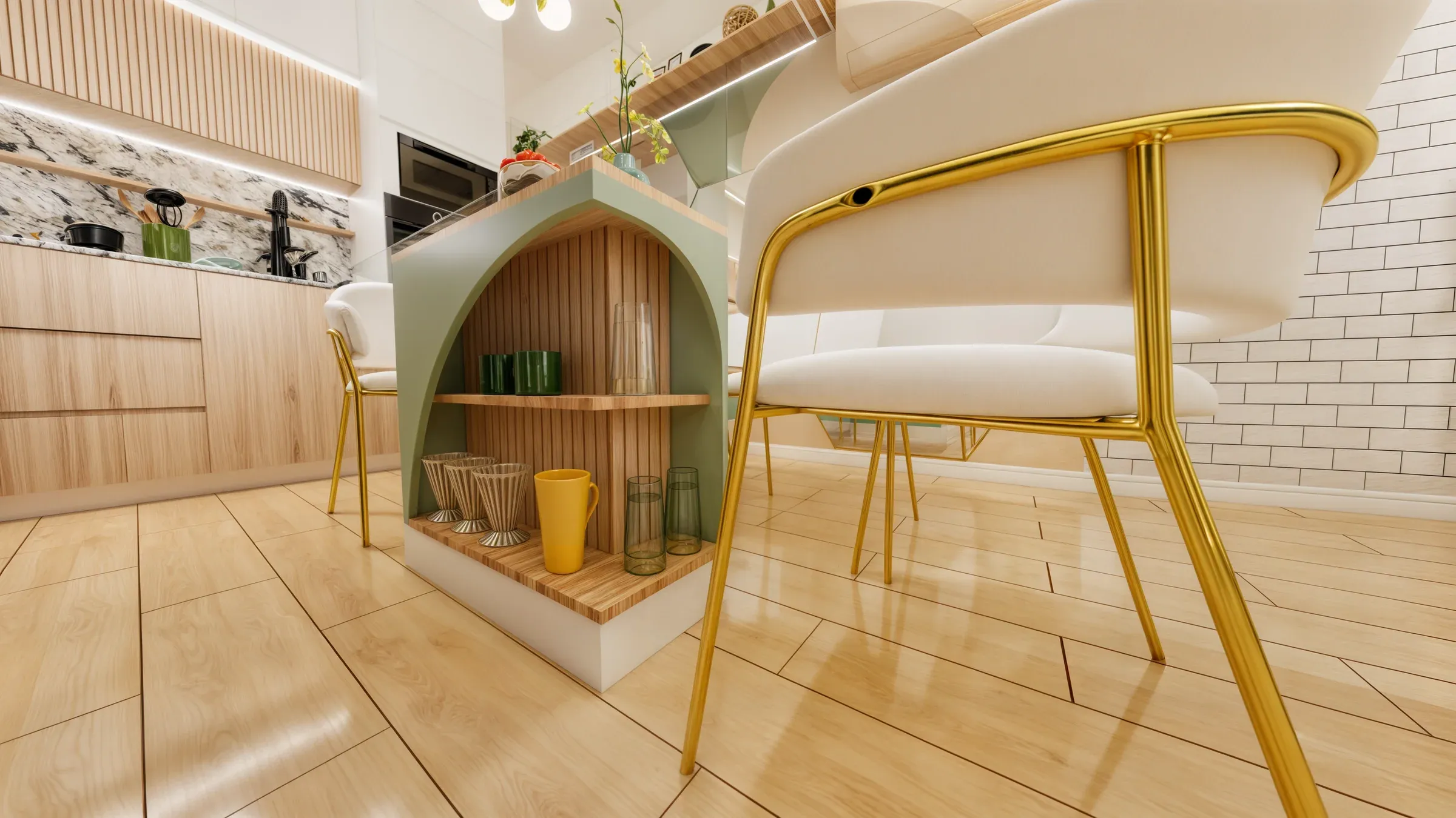 Multifamiliar Los Olivos · Vista 69. Departamentos por nivel · Visualización 3D