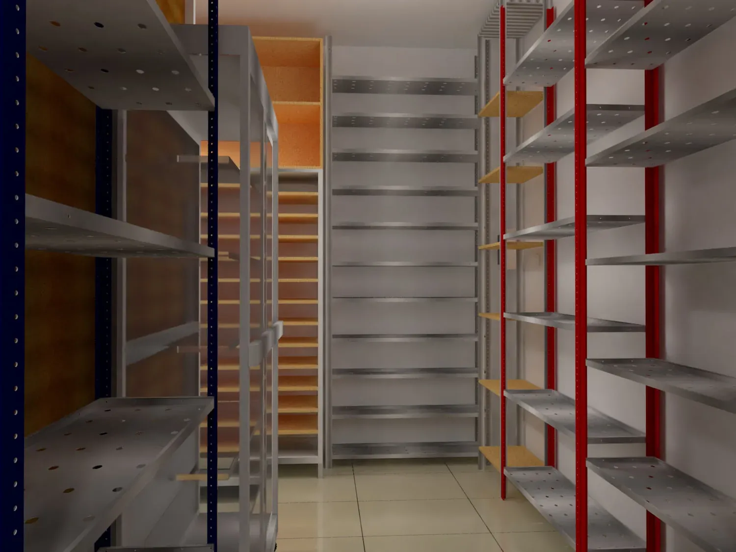 Librería comercial · Vista 16. Diseño interior, exhibición y mobiliario