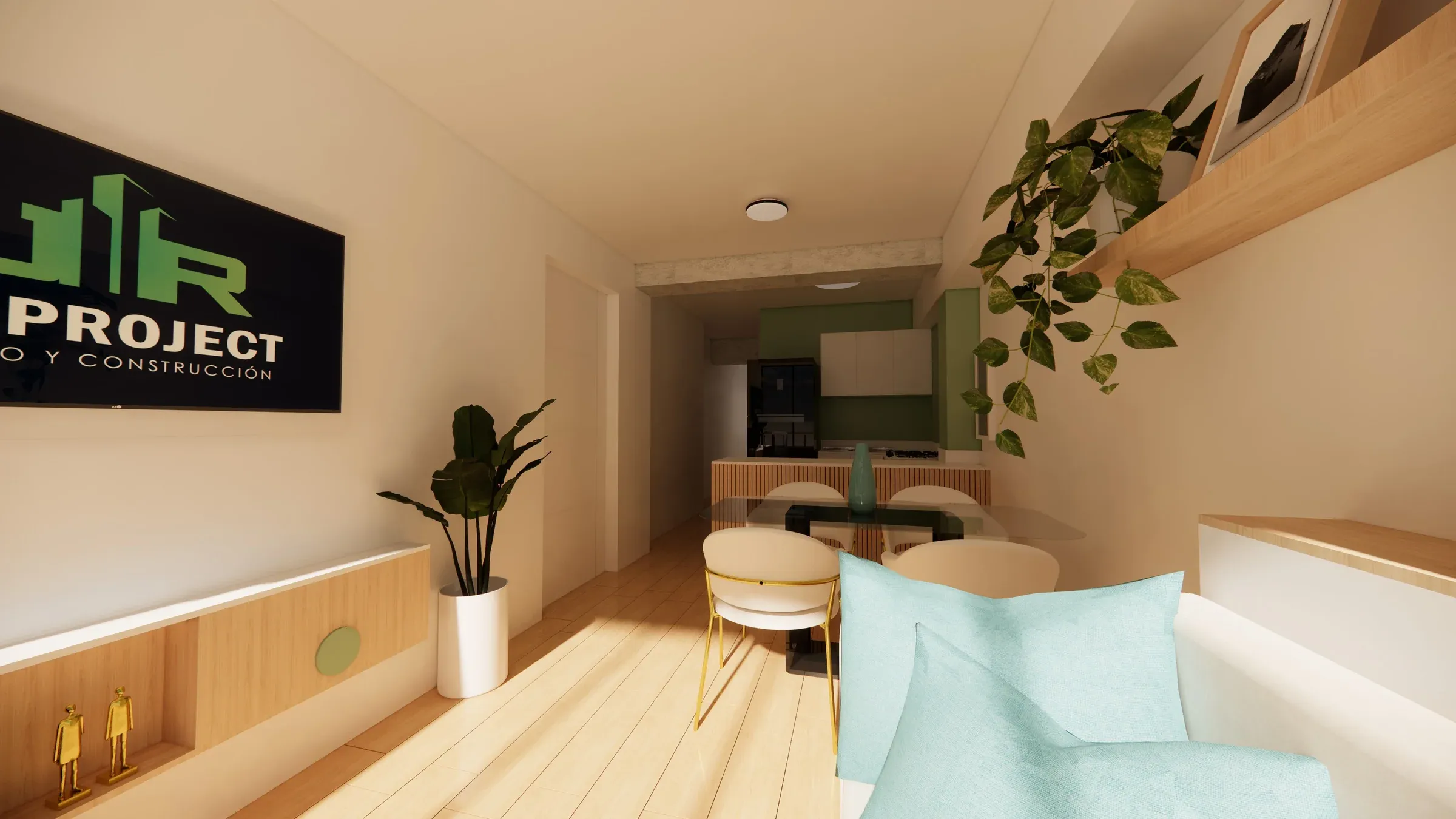 Multifamiliar Los Olivos · Vista 111. Departamentos por nivel · Visualización 3D