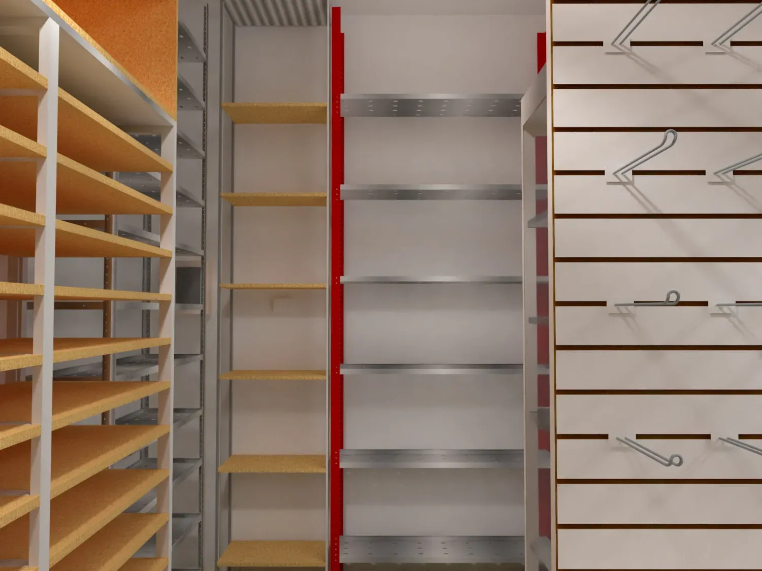 Librería comercial · Vista 17. Diseño interior, exhibición y mobiliario
