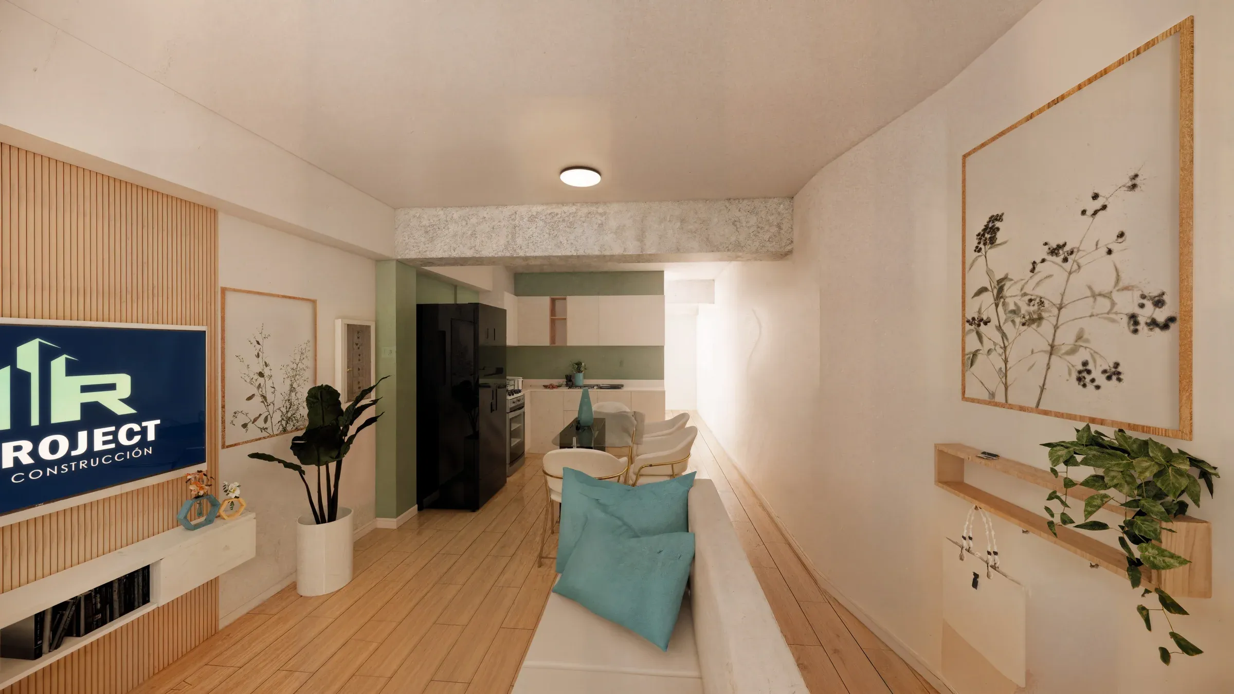 Multifamiliar Los Olivos · Vista 97. Departamentos por nivel · Visualización 3D