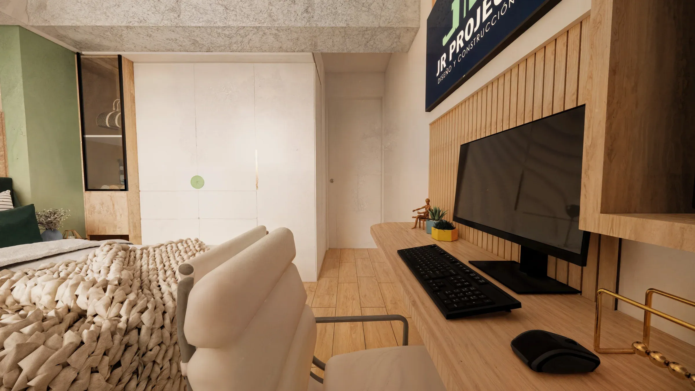Multifamiliar Los Olivos · Vista 117. Departamentos por nivel · Visualización 3D