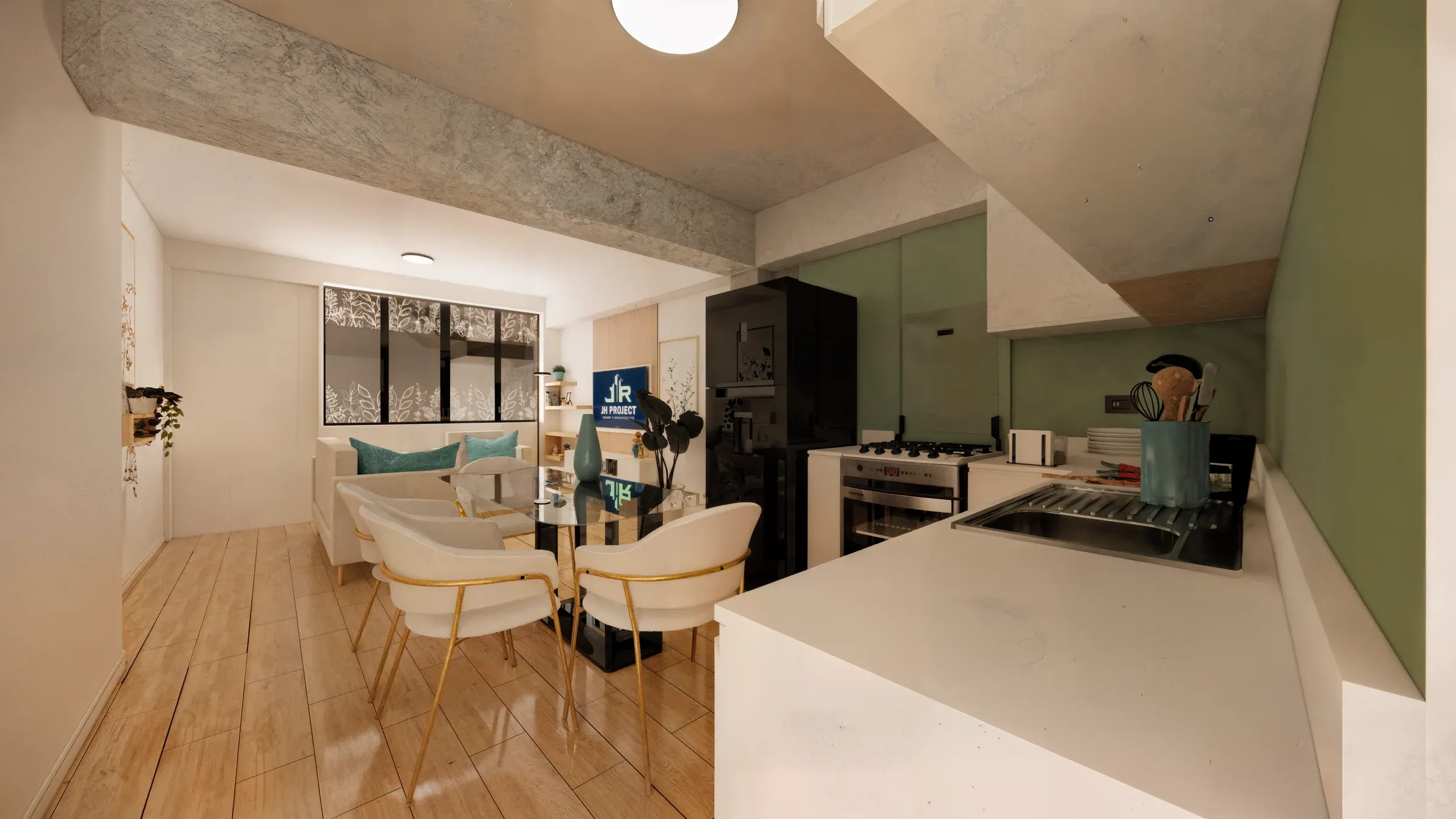 Multifamiliar Los Olivos · Vista 100. Departamentos por nivel · Visualización 3D