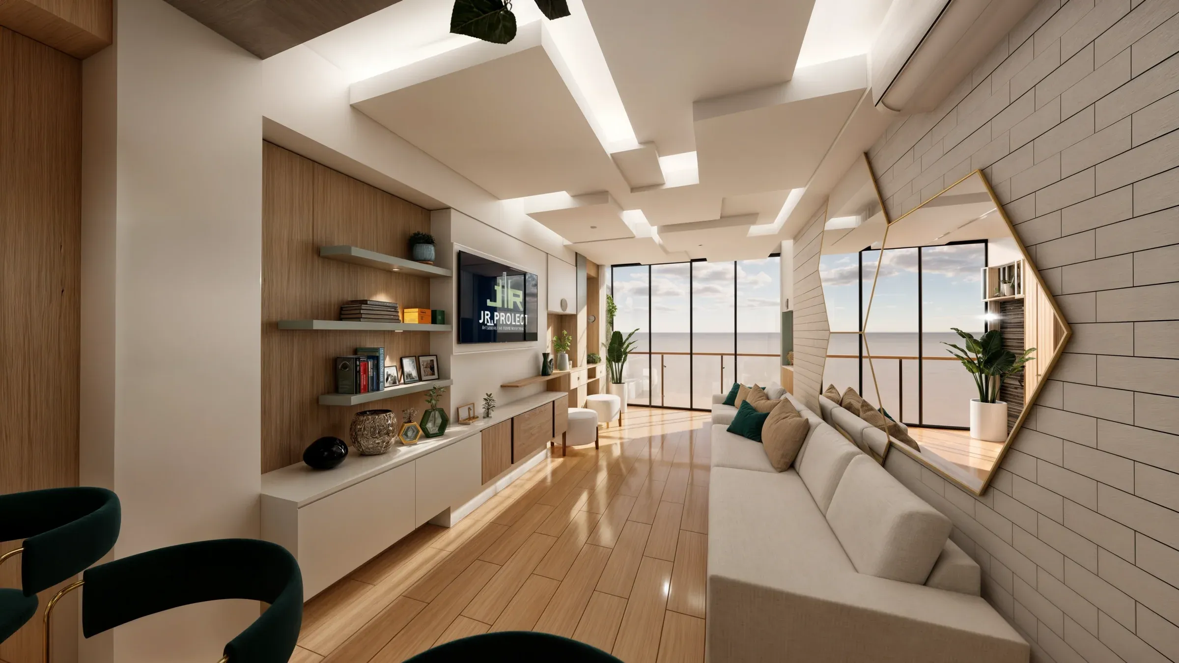 Multifamiliar Los Olivos · Vista 80. Departamentos por nivel · Visualización 3D
